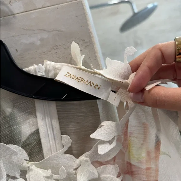 Zimmermann liftoff flower midi dress - Picture 10 of 15